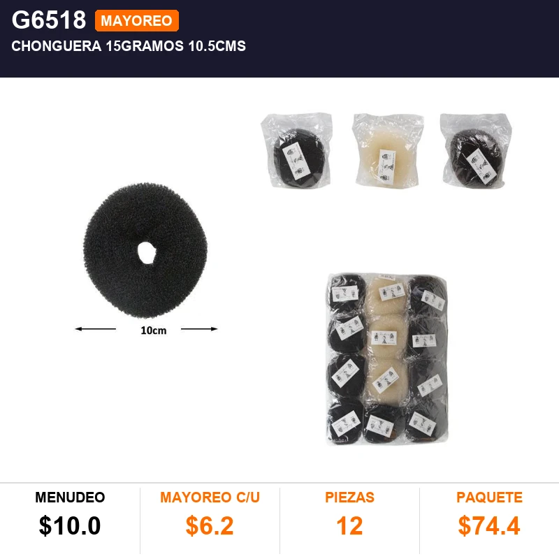 Chonguera 15gramos 10.5cms - Pack x12