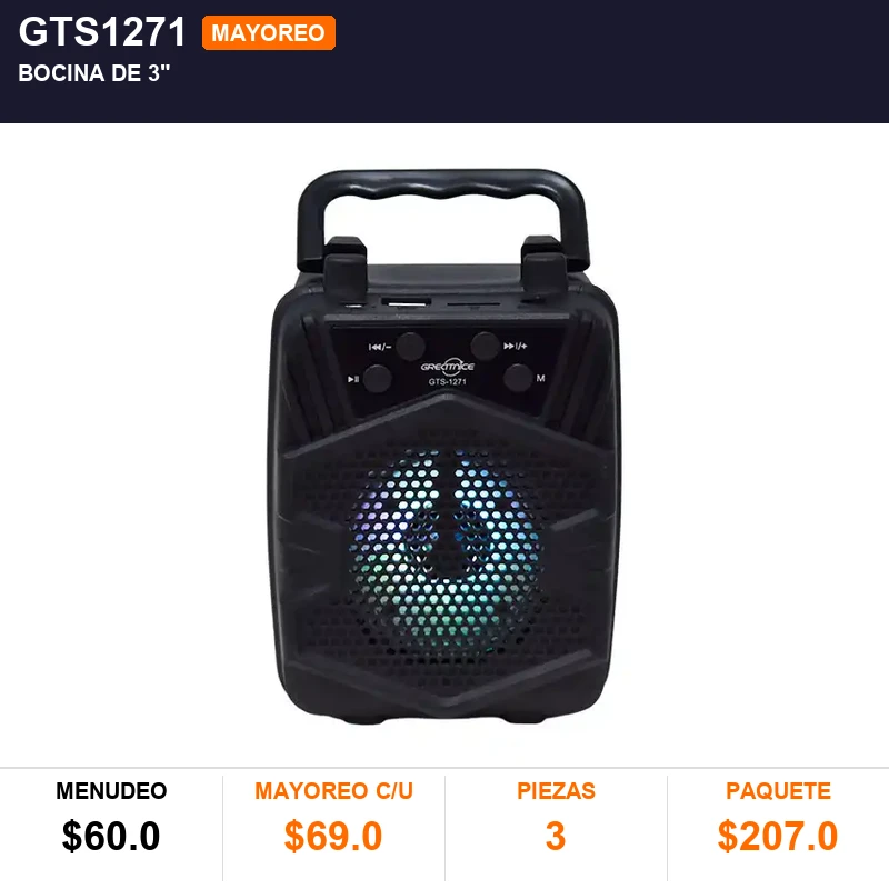 Bocina de 3" - Pack x3