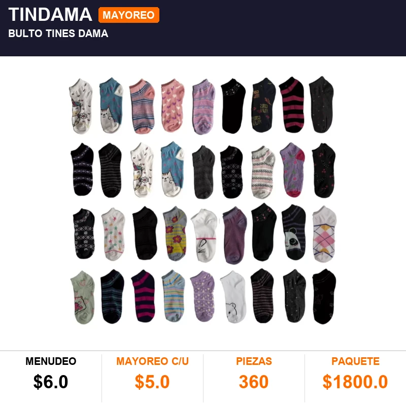 Bulto tines dama - Pack x360