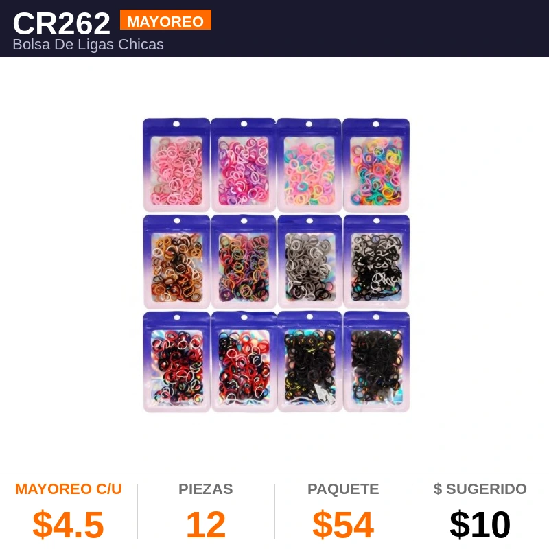 Bolsa De Ligas Chicas - Pack x12