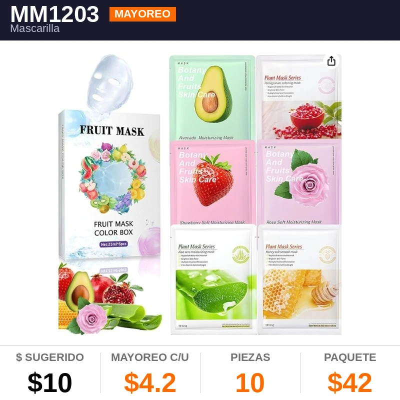Mascarilla - Pack x10