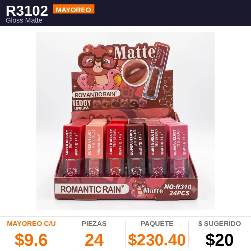 Gloss Matte - Pack x24