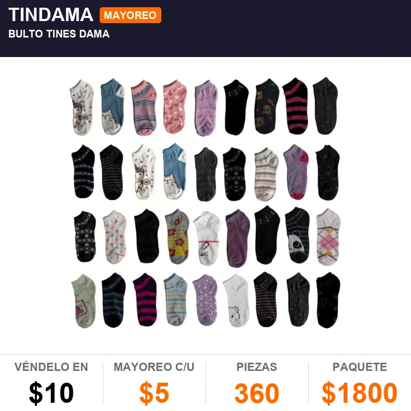 Bulto tines dama - Pack x360