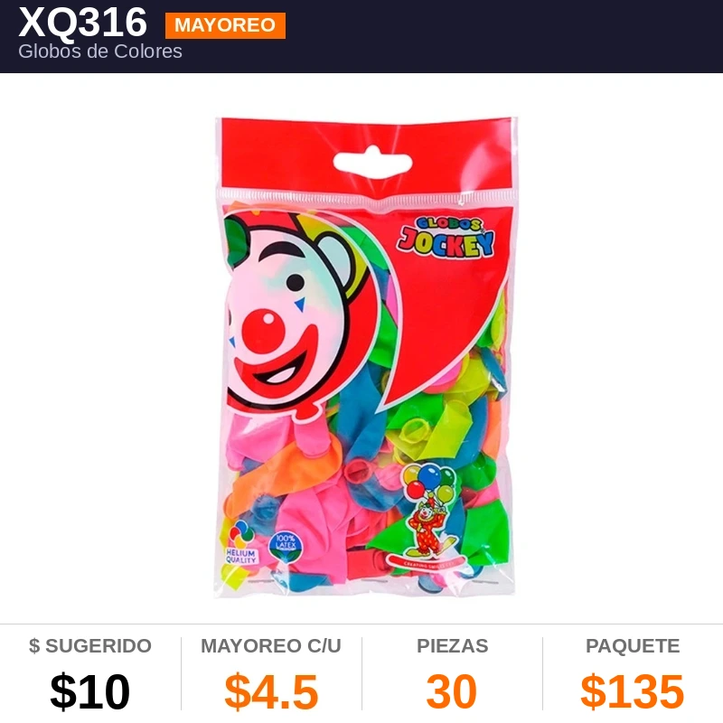 Globos de Colores - Pack x24 (copia)