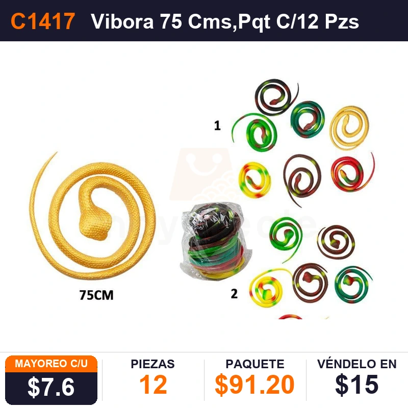 Vibora 75 Cms - Pack x12
