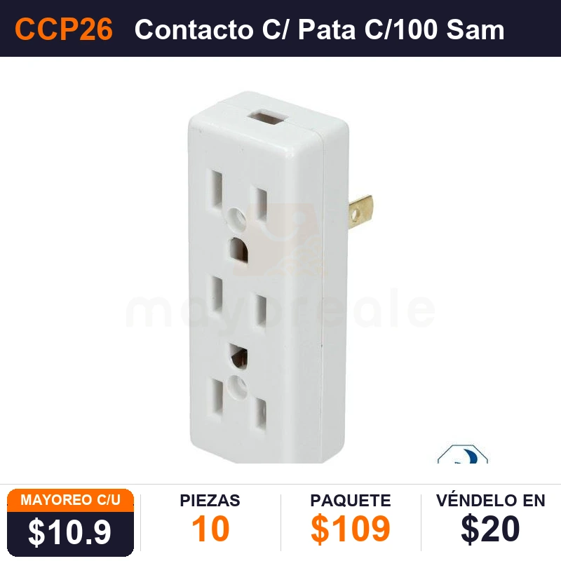 Contacto C/ Pata - Pack x10