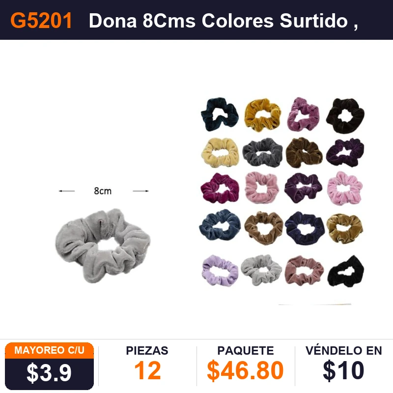Dona 8Cms Colores Surtido - Pack x12