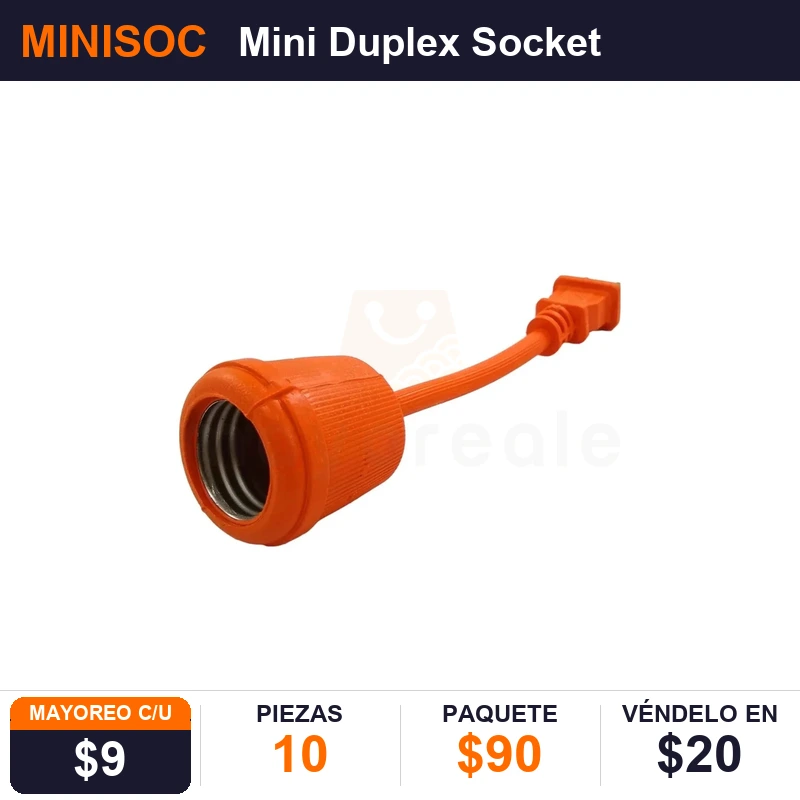 Mini extencion Socket - Pack x10