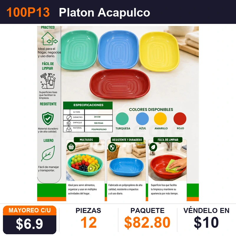 Platon Acapulco - Pack x12