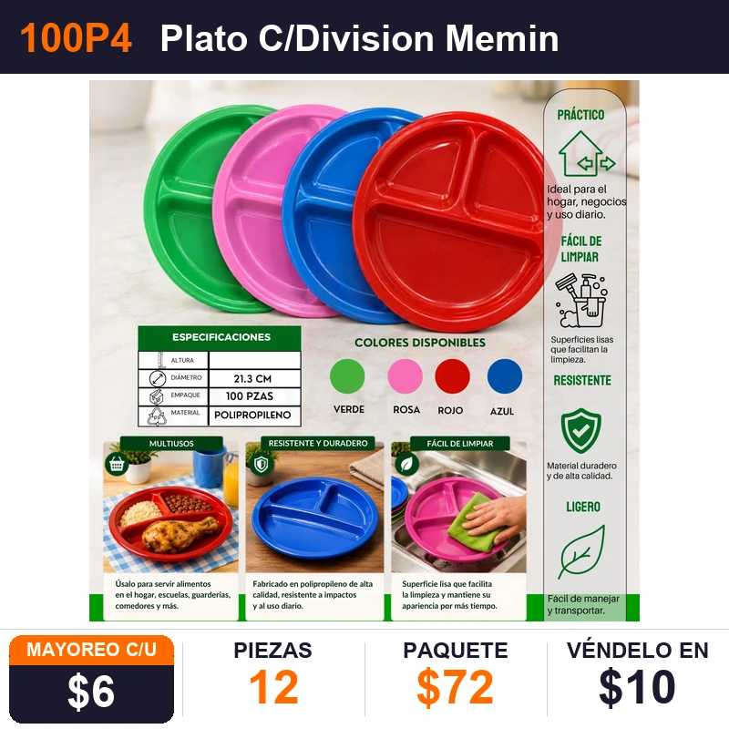 Plato C/Division - Pack x12
