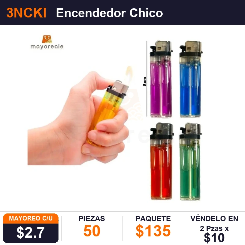 Encendedor Chico - Pack x50