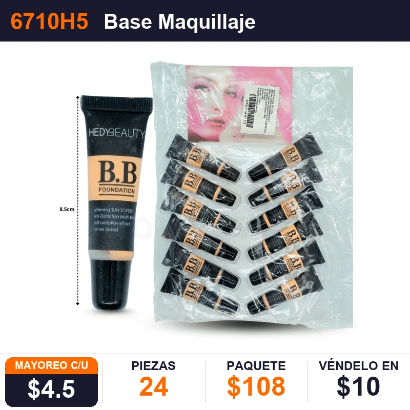 Base Maquillaje - Pack x24