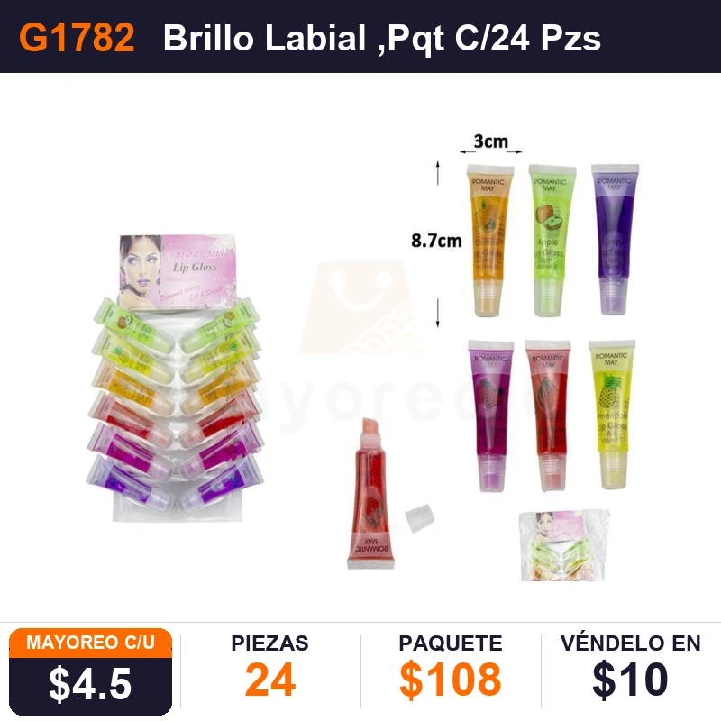 Brillo Labial - Pack x24